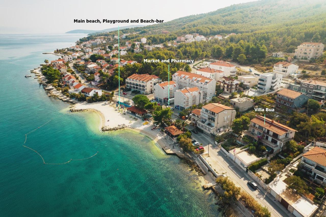 Villa Bua - Beautiful Seafront Apartments 特罗吉尔 外观 照片